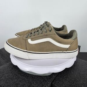 Vans Ward Low Men’s Size 11 Olive Green Canvas Skate Shoes 721456 Earth Tone